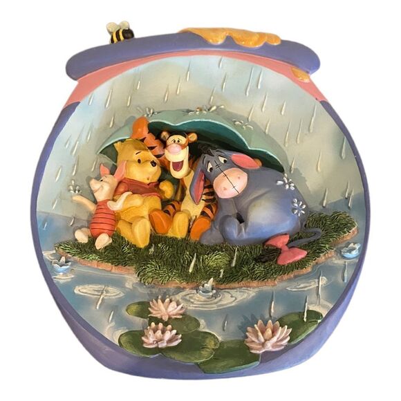 Disney Bradford Exchange Winnie The Pooh Honey Pot Adventure Collector Plate - Picture 1 of 12